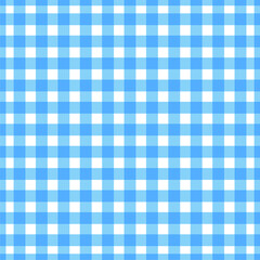 Vector picnic pattern. Red and white gingham seamless pattern.  Italian style overlay, fabric geometric background, retro design. Checkered texture for picnic blanket, tablecloth, plaid, clothes.