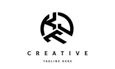 KJT creative circle three letter logo