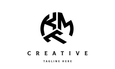 KMT creative circle three letter logo