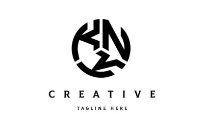 KNK creative circle three letter logo