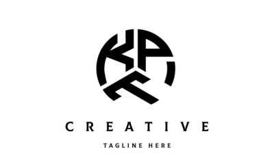 KPT creative circle three letter logo