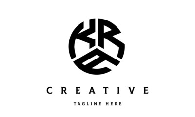 KRA creative circle three letter logo