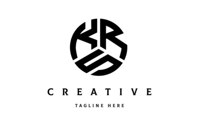 KRS creative circle three letter logo