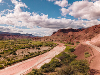 Quebrada de las Conchas, Ruta 68.
Camino a Cafayate. Salta