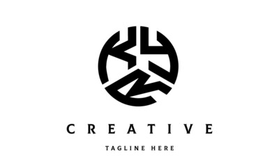 KYR creative circle three letter logo