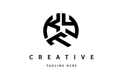 KYT creative circle three letter logo