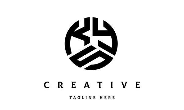 KYS creative circle three letter logo