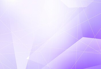 Light Purple vector backdrop with lines, triangles.