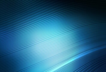 Dark BLUE vector modern elegant background.