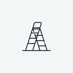 Ladder vector icon illustration sign