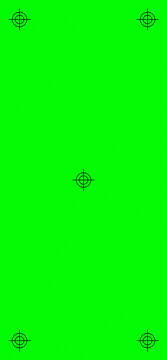 Green Chroma Key Mark Mobile 19.5:9