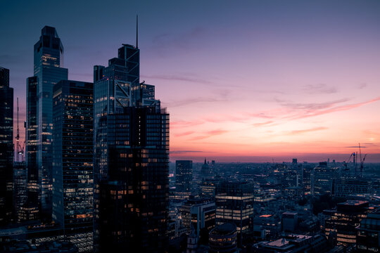 Fototapeta London Sunset
