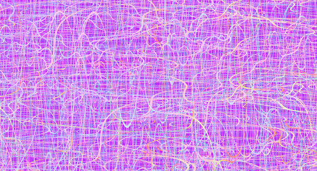 Colorful chaotic lines background. Hand drawn lines. Tangled chaotic pattern. Vector illustration.