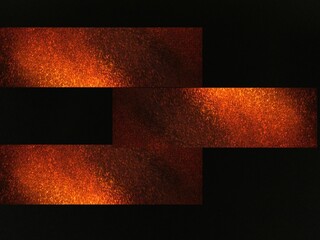 Trendy dark orange black abstract  gradient geometric line fire splash  luxury decorative background
