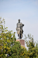 Fototapeta premium Amir Temur momument in Buxoro, Uzbekistan