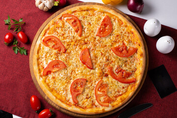 italian pizza margarita