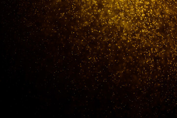Gold color bokeh background