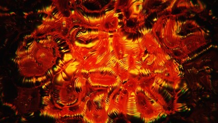 3D Abstract metallic and futuristic background and wallpaper