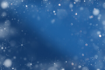 Obraz na płótnie Canvas snow christmas magic lights gradient background