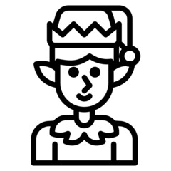 elf line icon
