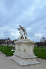 Day view of the Jardin des Tuileries garden, Paris
