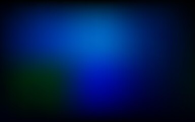 Dark blue vector blur background.