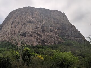 view of the mountain