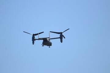 Fototapeta na wymiar V-22 Osprey Flying