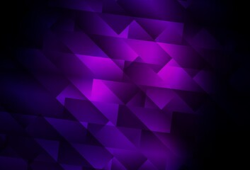 Dark Purple vector texture in rectangular style.