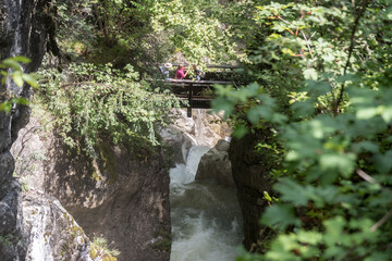 Wasserfall Tatzelwurm bei Bayrischzell - obrazy, fototapety, plakaty