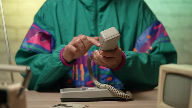 80s 90s Phone Call Vintage Corded Phone