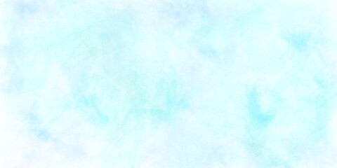 Hand painted watercolor sky and clouds, abstract watercolor background, vector illustration. Blue color  hand drawn watercolor liquid stain. aqua smudges scribble drop element background.