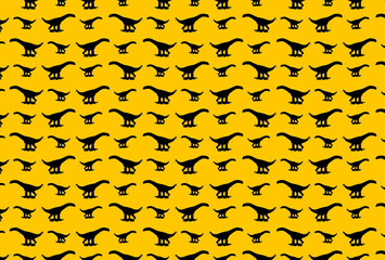 dinosaur silhouette pattern