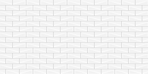 Abstract backgrounds white colorful brick wall grunge texture building wallpaper backdrop template  pattern seamless retro style vector illustration