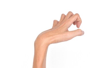 Volkmann’s contracture in Southeast Asian young man. - obrazy, fototapety, plakaty