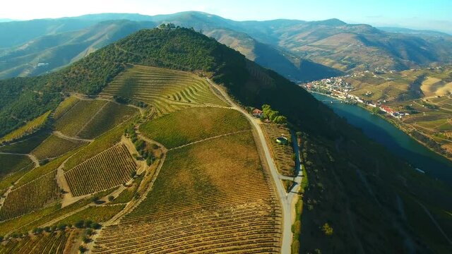 Pinh&atilde;o - Paisagem patrim&oacute;nio da Humanidade, vista geral sobre a paisagem de Pinh&atilde;o