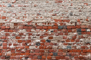 old brick and concrete textured wall 