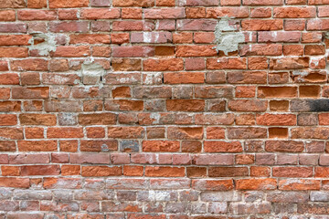 old brick and concrete textured wall 