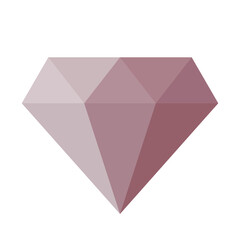 Diamond simple icon. Vector Illustration