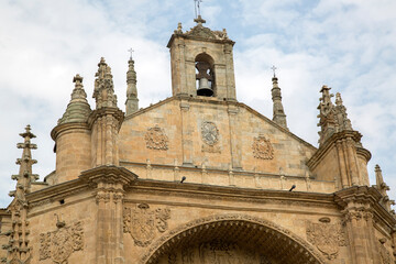 Fototapeta na wymiar St Esteban Church Facade, Salamanca