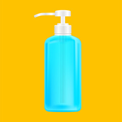 hygiene bottle hand gel for clip art, alcohol liquid gel bottle, packaging soap gel bottle illustration