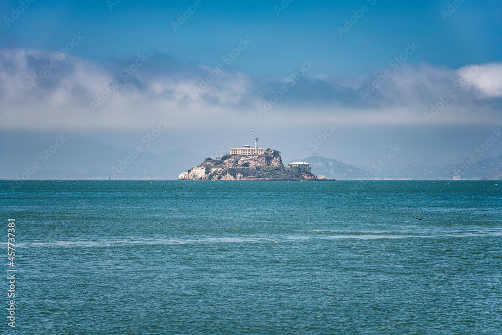 Canvas Prints Alcatraz San Francisco California from the City