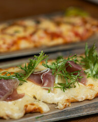 High end food options