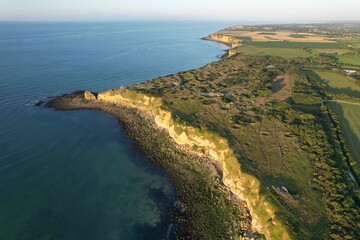 La point du Hoc, débarquement de Normandie, D Day, France