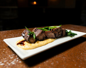 High end food options