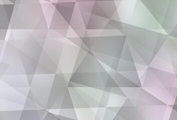 Fototapeta premium Light Pink, Yellow vector polygonal background.