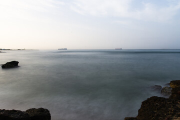sunset over the sea © javi