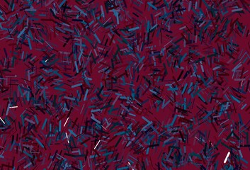 Dark red vector layout with flat lines.