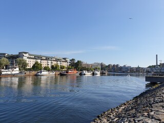 Fototapeta premium Beautiful Stockholm in the summer