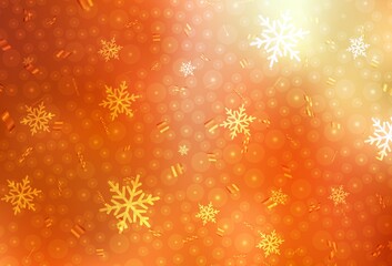 Light Red, Yellow vector template in carnival style.